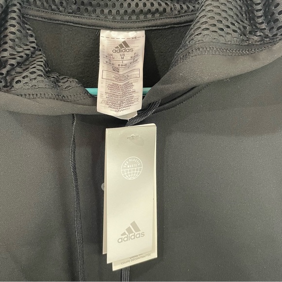 Adidas Women’s Gear Up Aeroready Loose Fit Athletic Climate Hoody Women’s Size M - Picture 2 of 4